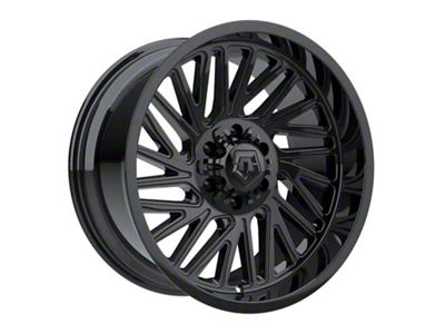 TIS 553 Gloss Black Wheel; 22x12; -44mm Offset (05-10 Jeep Grand Cherokee WK)