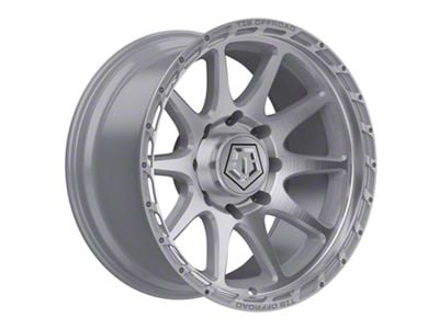 TIS 563 Silver Brushed Machined Wheel; 18x9; 0mm Offset (05-10 Jeep Grand Cherokee WK)