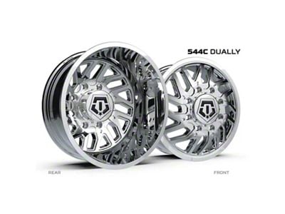 TIS 544 Chrome Wheel; 20x12; -44mm Offset (99-04 Jeep Grand Cherokee WJ)