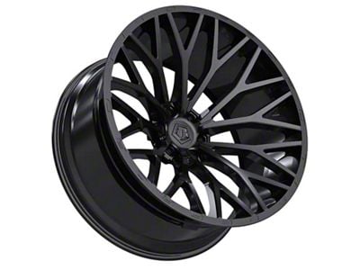 TIS 566 Gloss Black Wheel; 17x9; 0mm Offset (99-04 Jeep Grand Cherokee WJ)