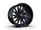 TIS 547B Gloss Black 6-Lug Wheel; 20x12; -44mm Offset (16-23 Tacoma)