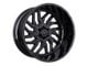 TIS 544 Gloss Black 6-Lug Wheel; 20x9; 1mm Offset (17-24 Titan)