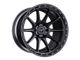 TIS 563 Satin Black 6-Lug Wheel; 22x12; -44mm Offset (17-24 Titan)