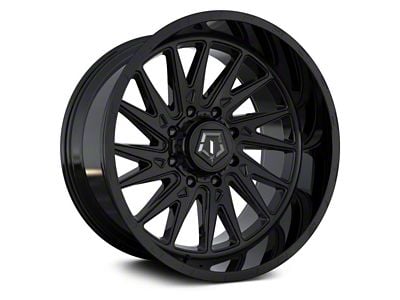 TIS 547B Gloss Black 6-Lug Wheel; 22x10; 10mm Offset (22-24 Tundra)