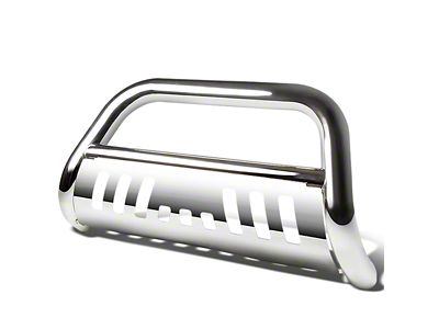 3-Inch Bull Bar; Chrome (04-15 Titan)