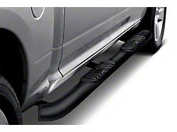 5-Inch Extreme Side Step Bars; Black (04-24 Titan Crew Cab)