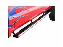 Go Rhino 5-Inch OE Xtreme Low Profile Side Step Bars; Polished (04-15 Titan King Cab)