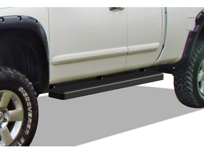 6-Inch iStep Running Boards; Black (04-24 Titan King Cab)