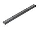 6-Inch Oval UltraBlack Tube Step Side Step Bars without Mounting Brackets; Textured Black (17-24 Titan Single Cab)