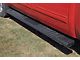 6-Inch Oval UltraBlack Tube Step Side Step Bars without Mounting Brackets; Textured Black (17-24 Titan Crew Cab)