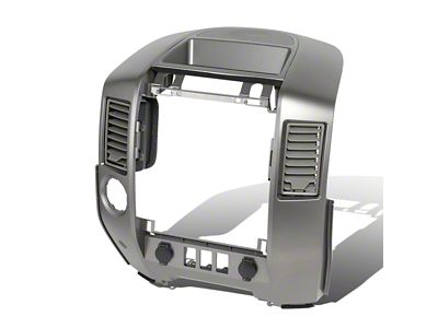 A/C Center Console Bezel; Gray (04-06 Titan w/ Center Speaker, Excluding LE)