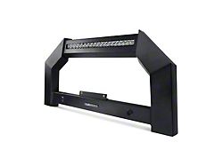 Armour Bull Bar with 20-Inch LED Light Bar; Black (17-24 Titan)