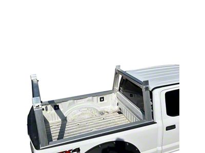 Base K2 Over Cab Rack; Silver (04-24 Titan w/ 5-1/2-Foot Bed)