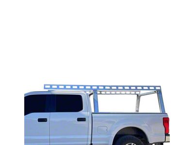 Base K2 Over Cab Rack; Silver (04-24 Titan w/ 6-1/2-Foot Bed)