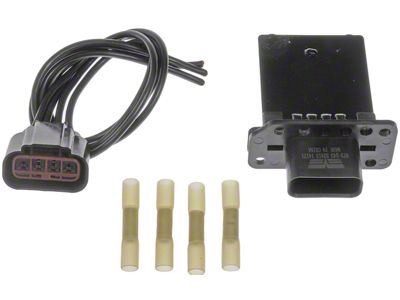 Blower Motor Resistor Kit with Harness (04-09 Titan w/o w/ Automatic Climate Controls)