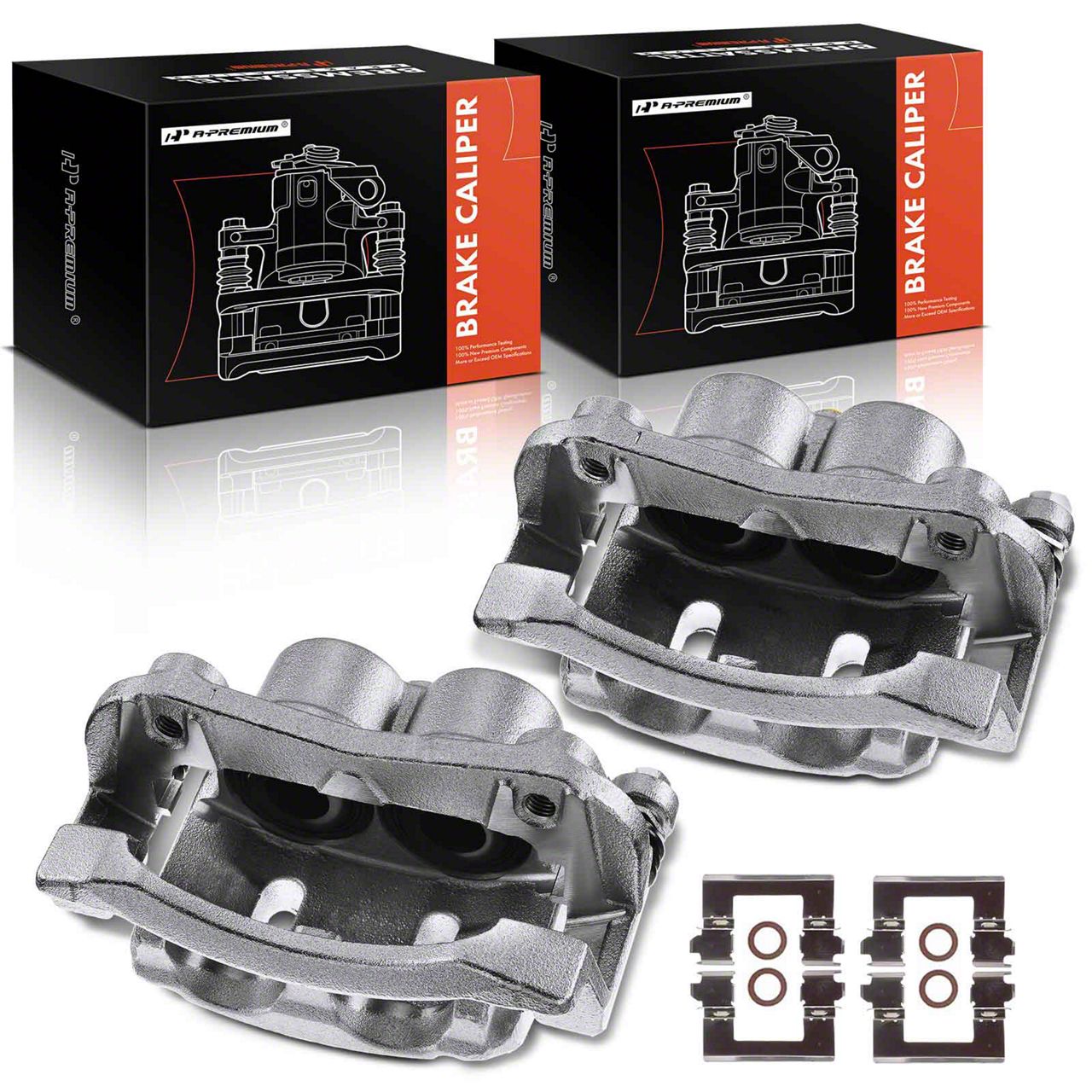 Titan Brake Calipers; Front (08-24 Titan) - Free Shipping