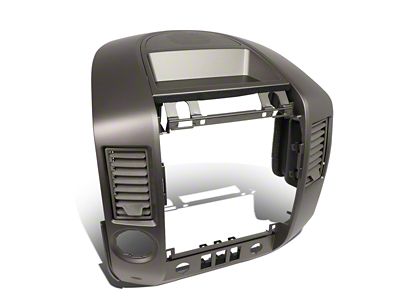 Center Dash Bezel; Gray (04-06 Titan w/ Center Speaker & w/o Navigation)