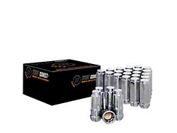 Chrome Acorn Lug Nuts; M14x1.5; Set of 24 (17-24 Titan)