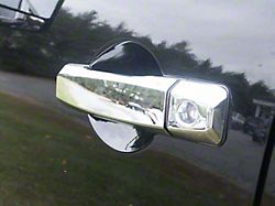 Door Handle Covers; Chrome (04-15 Titan Crew Cab)