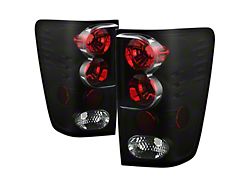 Euro Style Tail Lights; Black Housing; Smoked Lens (04-15 Titan)