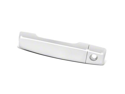 Exterior Door Handle with Keyhole; Front Driver Side; Chrome (04-15 Titan)