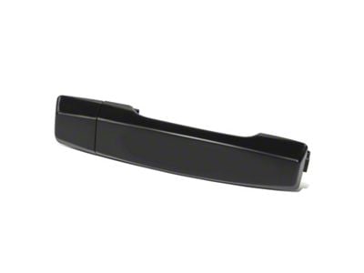 Exterior Door Handle without Keyhole; Front Passenger Side; Primed Black (04-15 Titan)