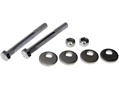 Front Alignment Camber Bolt Kit; Lower Control Arm (04-21 Titan)