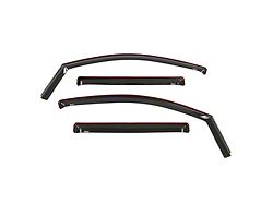 In-Channel Window Deflectors; Front and Rear; Smoke (17-24 Titan)