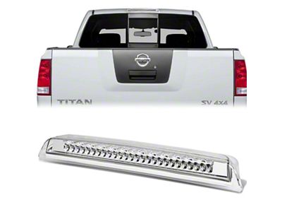 LED Third Brake Light; Chrome (04-15 Titan)