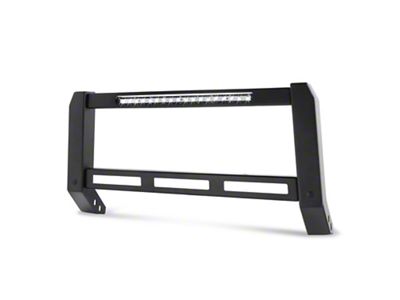 Modular Style Bull Bar with LED Light Bar; Black (04-15 Titan)