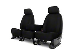 Neosupreme Custom 1st Row Bench Seat Covers; Black/Black (17-24 Titan w/ Bench Seat)