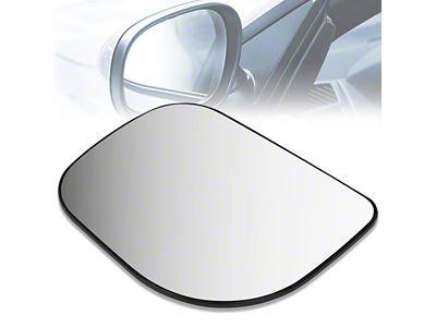 OE Style Non-Heated Mirror Glass; Driver Side (04-10 Titan w/o Towing Mirrors)