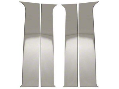 Pillar Posts; Polished; Set of 4 (17-24 Titan King Cab)