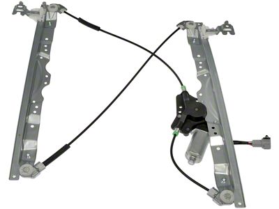 Power Window Regulator and Motor Assembly; Front Passenger Side (04-15 Titan)