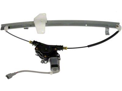 Power Window Regulator and Motor Assembly; Rear Passenger Side (04-15 Titan)