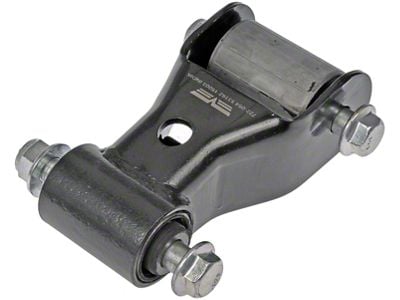 Rear Leaf Spring Shackle; Rearward (04-24 Titan)