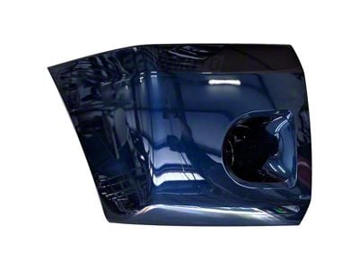 Replacement Aftermarket Front Bumper End Cap; Passenger Side; Deep Blue Metallic (08-15 Titan)