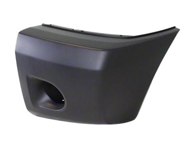 Replacement Aftermarket Front Bumper End Cap; Driver Side; Unpainted (08-15 Titan)