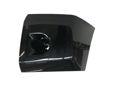 Replacement Aftermarket Front Bumper End Cap; Driver Side; Galaxy Black Metallic (08-15 Titan)