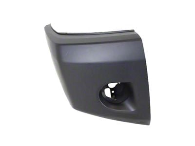 Replacement Aftermarket Front Bumper End Cap; Passenger Side; Unpainted (08-15 Titan)