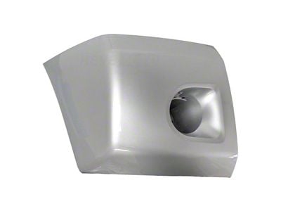 Replacement Aftermarket Front Bumper End Cap; Passenger Side; Radiant Silver Metallic (08-15 Titan)