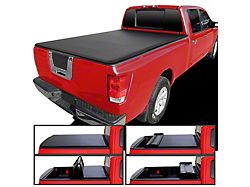 Soft Quad-Fold Tonneau Cover (05-15 Titan w/ 6-1/2-Foot Bed)