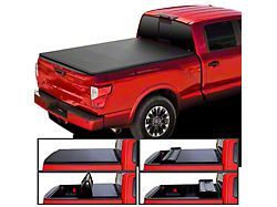 Soft Quad-Fold Tonneau Cover (17-24 Titan w/ 6-1/2-Foot Bed)