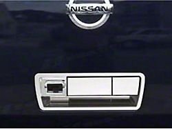 Tailgate Handle Cover; Chrome (04-15 Titan)