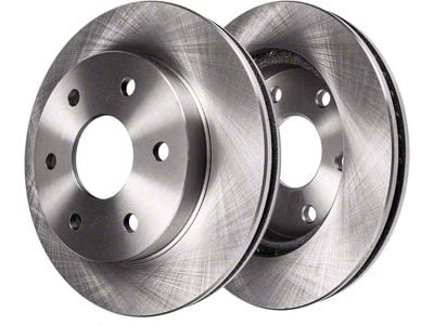 Vented 6-Lug Rotors; Front Pair (04-3/05 Titan)