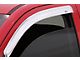 Ventvisor Window Deflectors; Front; Chrome (17-24 Titan)