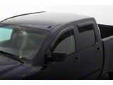 Ventvisor Window Deflectors; Front and Rear; Dark Smoke (04-15 Titan Crew Cab)