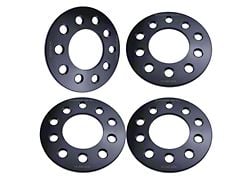 Titan Wheel Accessories 1/4-Inch Wheel Spacers; Set of Four (87-06 Jeep Wrangler YJ & TJ)