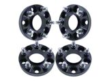 Titan Wheel Accessories 1-Inch Hubcentric Wheel Spacers; Set of Four (87-06 Jeep Wrangler YJ & TJ)