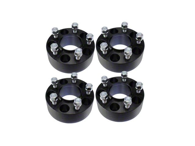 Titan Wheel Accessories 2-Inch Hubcentric Wheel Spacers; Set of Four (87-06 Jeep Wrangler YJ & TJ)